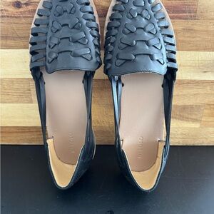 Nisolo Black Leather Loafers for Women